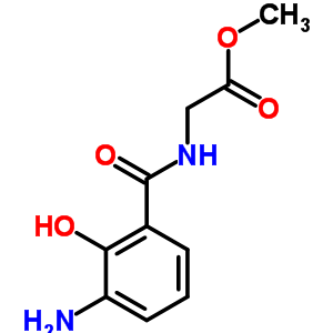 2-(3-氨基-2-羥基苯酰胺)乙酸甲酯結(jié)構(gòu)式_35821-29-5結(jié)構(gòu)式
