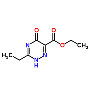 3-乙基-5-氧代-2H-1,2,4-三嗪-6-羧酸乙酯結構式_36286-81-4結構式