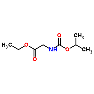 2-(丙烷-2-基氧基羰基氨基)乙酸乙酯結(jié)構(gòu)式_36613-25-9結(jié)構(gòu)式