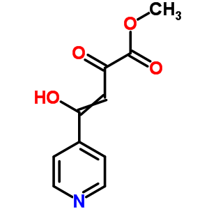 2,4-二氧代-4-吡啶-4-丁酸甲酯結(jié)構(gòu)式_374063-91-9結(jié)構(gòu)式