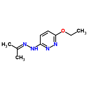 (6-乙氧基-3-吡嗪)肼酮 Of 2-丙烷酮結(jié)構(gòu)式_37813-62-0結(jié)構(gòu)式