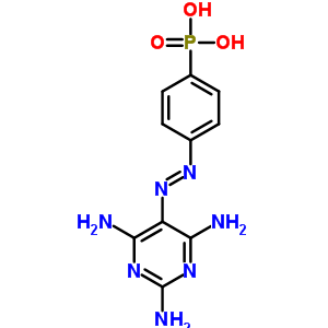 (p-((2,4,6-三氨基-5-嘧啶)氮雜)苯基)-磷酸結(jié)構(gòu)式_3822-79-5結(jié)構(gòu)式