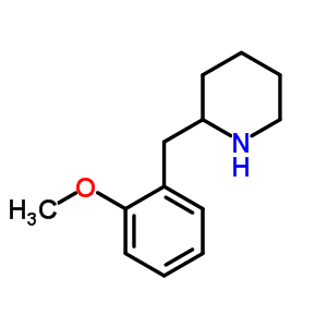 2-(2-甲氧基芐基)哌啶結(jié)構(gòu)式_383128-44-7結(jié)構(gòu)式