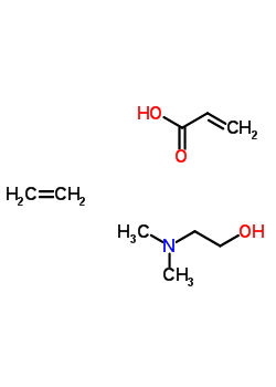 丙烯酸,乙烯聚合物,N,N-二甲基乙醇胺鹽結(jié)構(gòu)式_38531-18-9結(jié)構(gòu)式