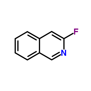 3-氟異喹啉結(jié)構(gòu)式_396-29-2結(jié)構(gòu)式