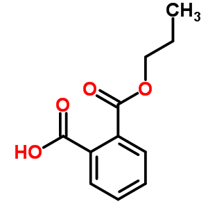 領苯二甲酸正丙酯結構式_4376-19-6結構式