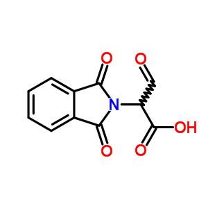 a-甲?；?1,3-二氫-1,3-二氧代-2H-異吲哚-2-乙酸結(jié)構(gòu)式_4443-29-2結(jié)構(gòu)式