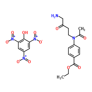 4-[乙?；?(4-氨基-3-氧代-丁基)氨基]苯甲酸乙酯結(jié)構(gòu)式_4788-65-2結(jié)構(gòu)式