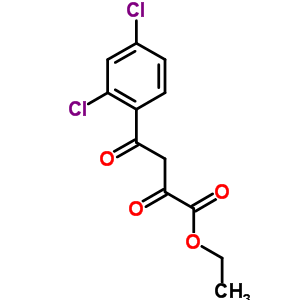 4-(2,4-二氯苯基)-2,4-二氧代丁酸乙酯結構式_478868-68-7結構式