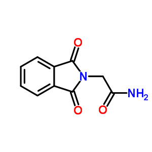 (9CI)-1,3-二氫-1,3-二氧代-2H-異吲哚-2-乙酰胺結(jié)構(gòu)式_4935-96-0結(jié)構(gòu)式