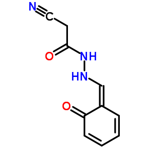 2-氰基-,2-[(2-羥基苯基)亞甲基]乙酸肼結構式_4974-49-6結構式