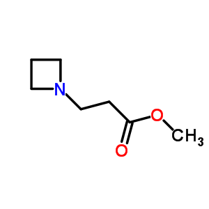 3-氮雜啶-1-丙酸甲酯結(jié)構(gòu)式_502144-09-4結(jié)構(gòu)式