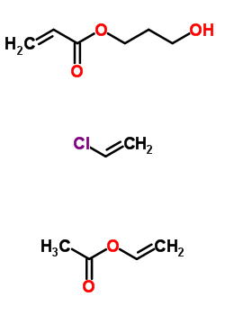2-丙烯酸 3-羥基丙基酯與氯乙烯和乙烯基乙酸酯聚合物結(jié)構(gòu)式_50660-45-2結(jié)構(gòu)式