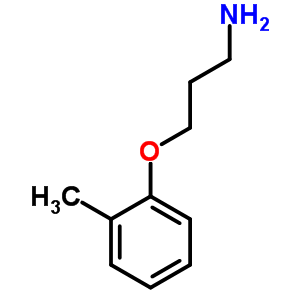 3-(2-甲苯氧基)-1-丙胺結(jié)構(gòu)式_50911-61-0結(jié)構(gòu)式