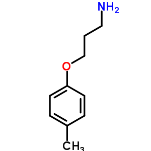 3-(4-甲苯氧基)-1-丙胺結(jié)構(gòu)式_50911-62-1結(jié)構(gòu)式