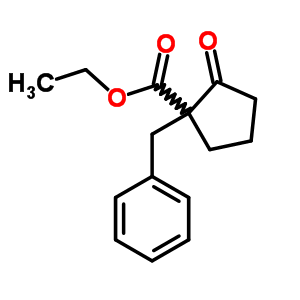 1-芐基-2-氧代-環(huán)戊烷-1-羧酸乙酯結構式_50984-08-2結構式