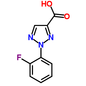 2-(2-氟苯基)-2H-1,2,3-噻唑-4-羧酸結(jié)構(gòu)式_51306-44-6結(jié)構(gòu)式