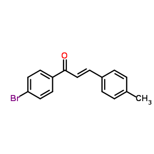 (E)-1-(4-溴苯基)-3-(4-甲基苯基)-2-丙烯-1-酮結(jié)構(gòu)式_51477-10-2結(jié)構(gòu)式