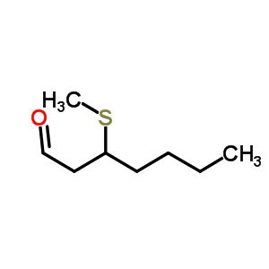 3-(甲硫基)庚醛結構式_51755-70-5結構式
