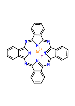 氟鋁酞菁結構式_51961-93-4結構式