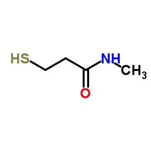 Propanamide,3-mercapto-n-methyl- Structure,52334-99-3Structure