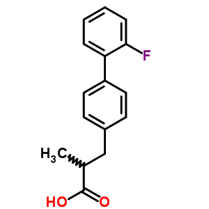 2-氟-β-甲基聯(lián)苯-4-丙酸結(jié)構(gòu)式_52449-66-8結(jié)構(gòu)式