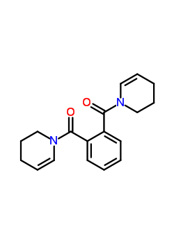 1,1-(1,2-亞苯基二羰基)雙(1,2,3,4-四氫吡啶)結(jié)構(gòu)式_52881-76-2結(jié)構(gòu)式
