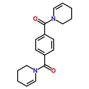 1,1-(1,4-亞苯基二羰基)雙(1,2,3,4-四氫吡啶)結構式_52881-77-3結構式