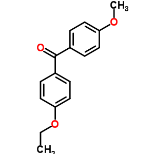 (4-乙氧基苯基)(4-甲氧基苯基)甲酮結(jié)構(gòu)式_52886-92-7結(jié)構(gòu)式