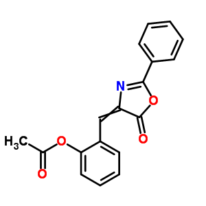 4-[[2-(乙?；趸?苯基]亞甲基]-2-苯基-5(4H)-噁唑酮結(jié)構(gòu)式_52900-70-6結(jié)構(gòu)式