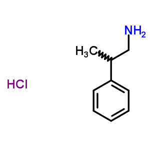 R(+)-beta-甲基苯乙胺鹽酸鹽結(jié)構(gòu)式_52991-03-4結(jié)構(gòu)式