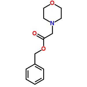 4-嗎啉乙酸苯基甲酯結(jié)構(gòu)式_53342-23-7結(jié)構(gòu)式