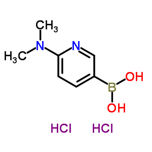 Boronic acid, [6-(dimethylamino)-4-methyl-3-pyridinyl]- Structure,535934-70-4Structure