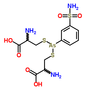 2-氨基-3-[(2-氨基-2-羧基-乙基)磺?；?(3-磺?；交?arsanyl]磺?；?丙酸結(jié)構(gòu)式_5433-98-7結(jié)構(gòu)式