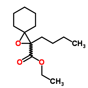 2-丁基-1-噁螺[2.5]辛烷-2-羧酸乙酯結(jié)構(gòu)式_5445-41-0結(jié)構(gòu)式