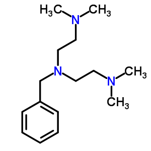 N-芐基-n-(2-二甲基氨基乙基)-N,N-二甲基-乙烷-1,2-二胺結構式_5449-35-4結構式