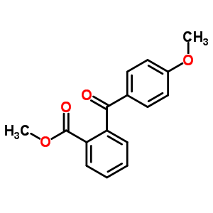 2-(4-甲氧基苯甲?；?苯甲酸甲酯結(jié)構(gòu)式_5449-71-8結(jié)構(gòu)式