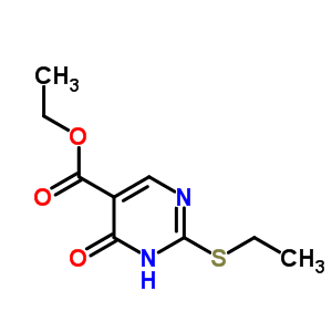 2-(乙基硫代)-4-羥基-5-嘧啶羧酸乙酯結(jié)構(gòu)式_5518-76-3結(jié)構(gòu)式