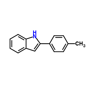 2-(4-甲基苯基)-1H-吲哚結構式_55577-25-8結構式