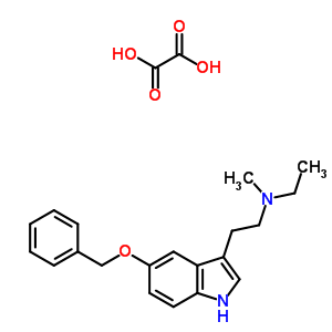 N-乙基-n-甲基-2-(5-苯基甲氧基-1H-吲哚-3-基)乙胺結(jié)構(gòu)式_5599-46-2結(jié)構(gòu)式