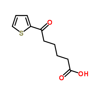 6-氧代-6-(2-噻吩)己酸結(jié)構(gòu)式_56721-43-8結(jié)構(gòu)式
