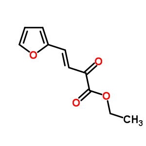(E)-4-(呋喃-2-基)-2-氧代-3-丁酸乙酯結(jié)構(gòu)式_569338-09-6結(jié)構(gòu)式