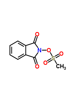 2-甲基磺酰氧基異吲哚-1,3-二酮結(jié)構(gòu)式_57212-70-1結(jié)構(gòu)式