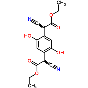 A,a-二氰基-2,5-二羥基-1,4-亞苯基二乙酸酯結(jié)構(gòu)式_57271-90-6結(jié)構(gòu)式
