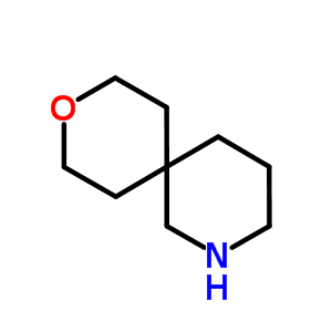 9-噁-2-氮雜螺[5.5]十一烷結(jié)構(gòu)式_57289-77-7結(jié)構(gòu)式