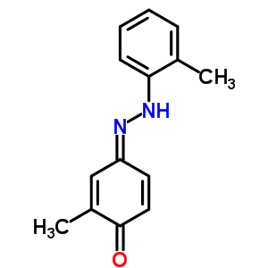 4-(鄰甲苯氮雜)-2-甲基苯酚結(jié)構(gòu)式_57598-00-2結(jié)構(gòu)式