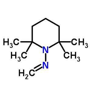 1-(亞甲基氨基)-2,2,6,6-四甲基哌啶結(jié)構(gòu)式_57855-46-6結(jié)構(gòu)式