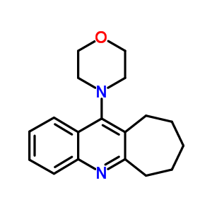 4-(4-嗎啉)-2,3-五亞甲基喹啉結(jié)構(gòu)式_5839-57-6結(jié)構(gòu)式