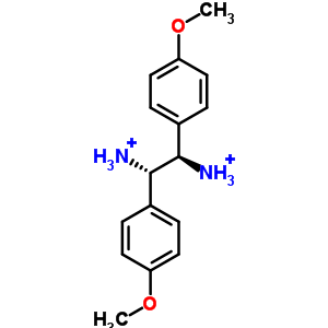 Meso-1,2-雙(4-甲氧基苯基)乙烯二胺結(jié)構(gòu)式_58520-45-9結(jié)構(gòu)式