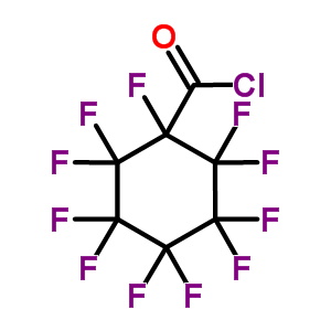 Undecafluorocyclohexanecarbonyl chlorideStructure,58816-79-8Structure Undecafluorocyclohexanecarbonyl chloride Structure,58816-79-8Structure